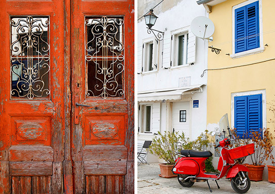 דירות להשכרה על הטיילת בעיירה רוביני (Rovinj), דלת עתיקה בעיר ספליט (Split)